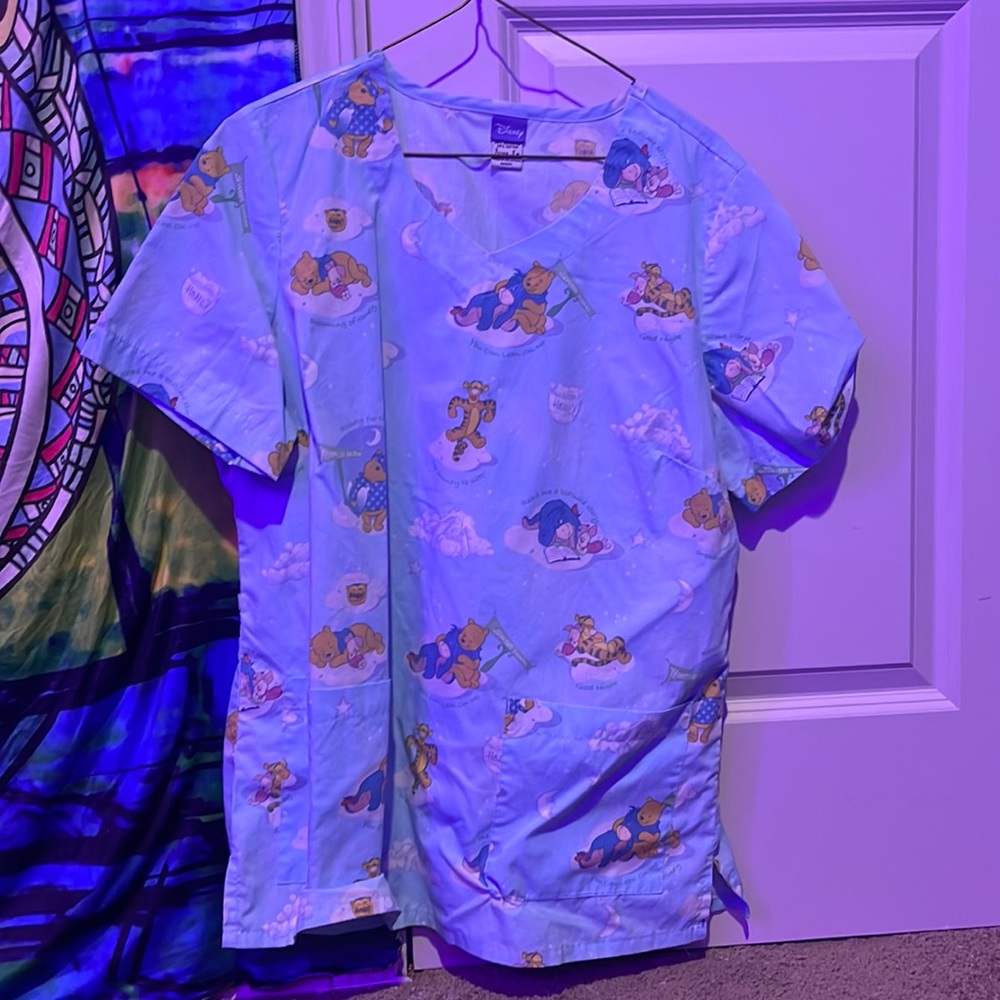 winnie the pooh scrub top